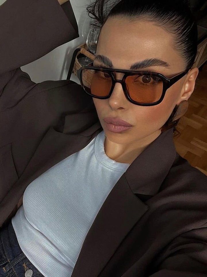 Oriana | Bold Shield Sunglasses